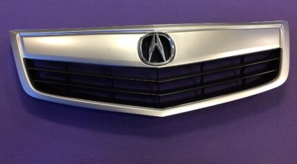 Acura TSX grill Model year: 2011-2014 Satin Silver with emblem