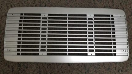 FREIGHTLINER FL60 70 80 106 112 Grill Model year: 1991-2004 Silver with bugscreen