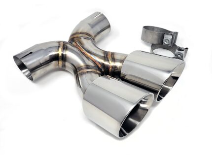 12-16 Porsche 981 Boxster, Cayman, Cayman S Exhaust X-pipe Tips